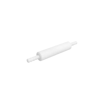 Thermohauser heavy plastic rolling pin used for flattening dough in a bakery