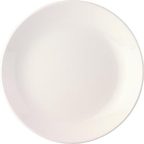 Royal bone china plate showing fine translucent quality made from bone ash and porcelain