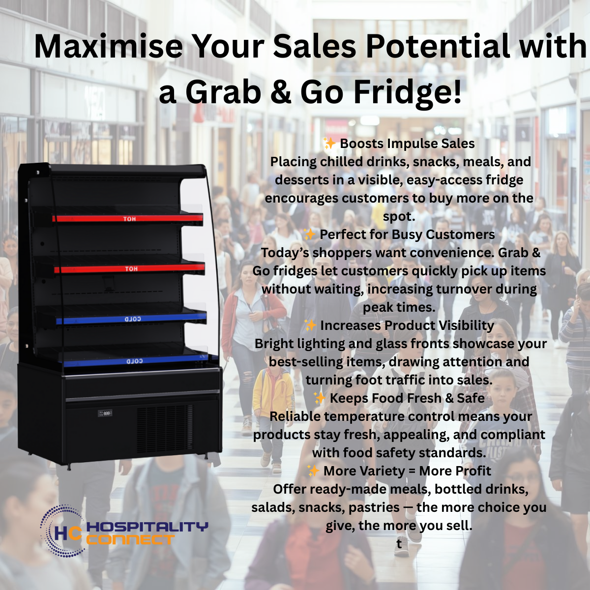 Maximise Your Sales Potential with a Grab & Go Fridge: A Complete Guide for Small Businesses