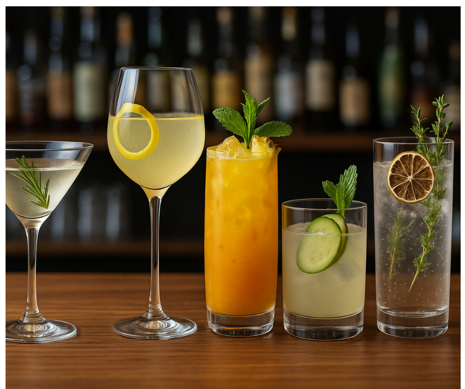 Top 5 Cocktails for : Style, Flavour & Presentation by Hospitality Connect
