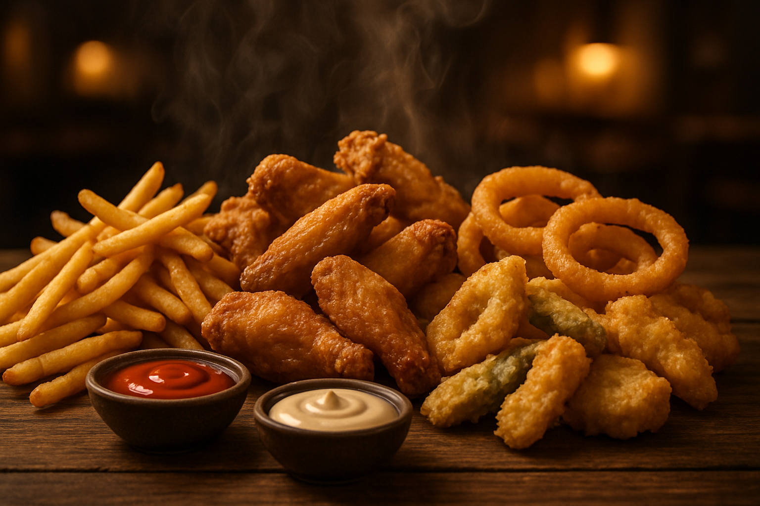 Air fryer and commercial deep fryer compared for oil use, cook time, and results