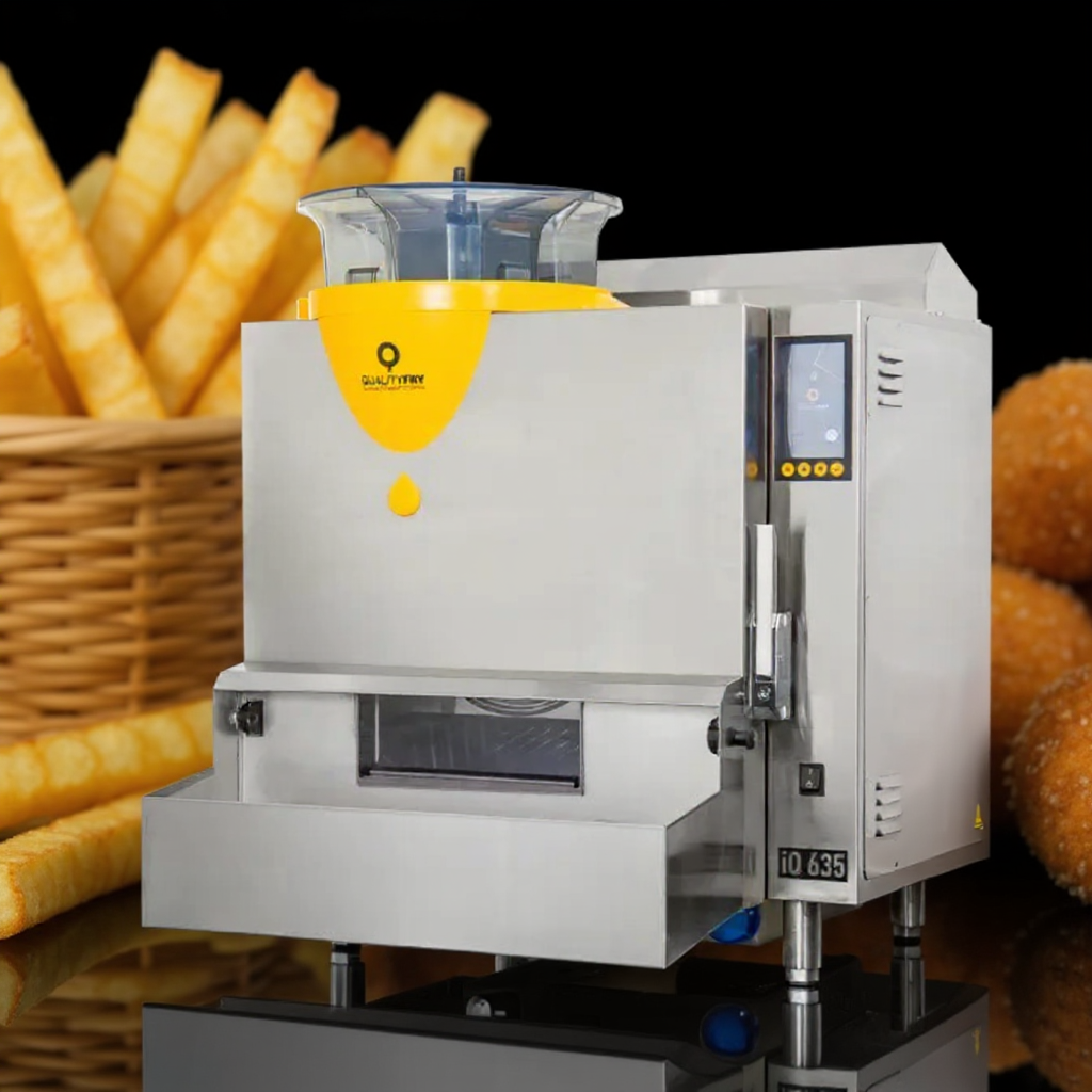 Quality Fry iQ635 commercial air fryer producing crispy food without deep frying