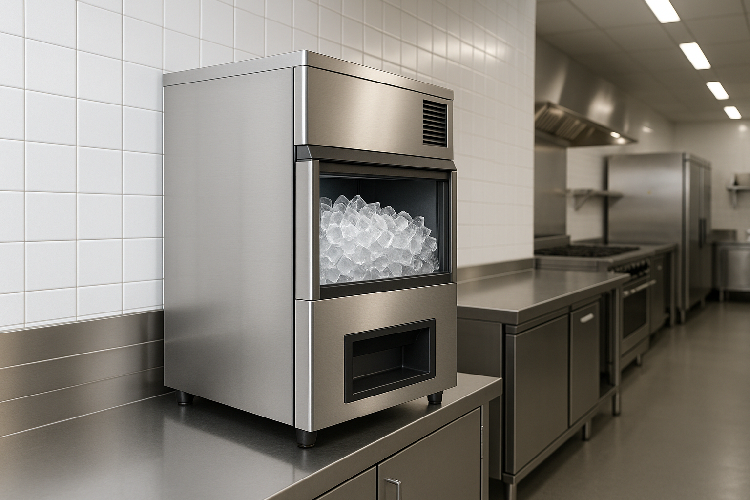 Commercial ice machine brands compared to help a small business choose the best option