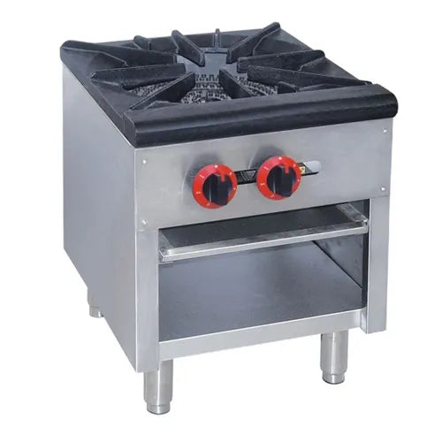 Commercial stock pot cooker producing large volumes of stock, soups, or pasta in a restaurant