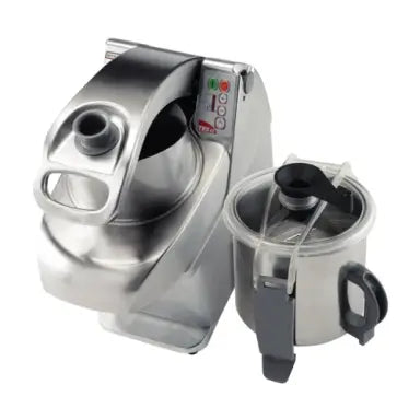 Dito Sama commercial food processor with multiple attachments for fast and efficient prep