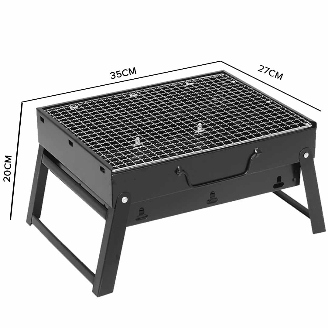 SOGA Portable Mini Folding Thick Box-type Charcoal Grill for Outdoor BBQ Camping - Hospitality Connect
