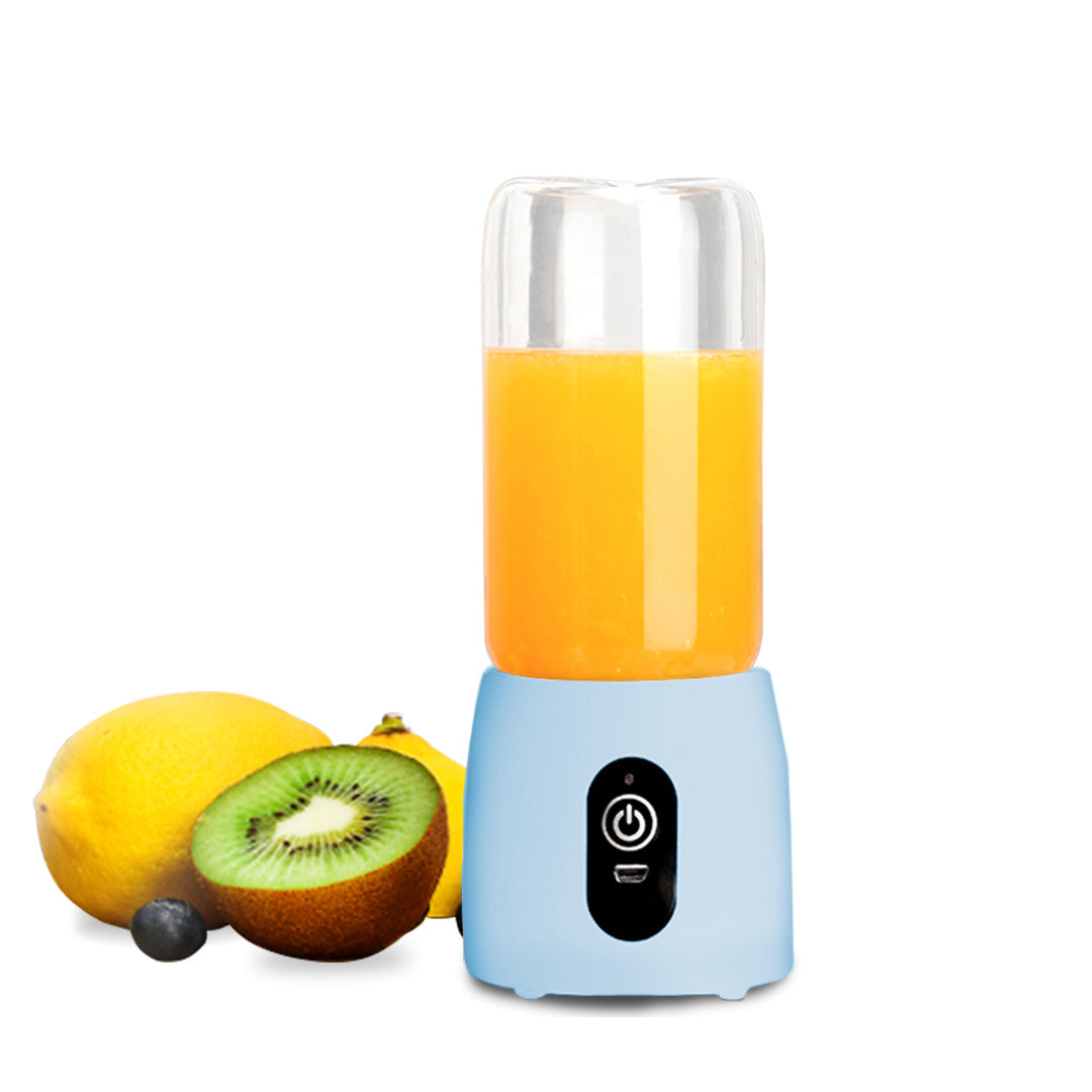 SOGA 2X Portable Mini USB Rechargeable Handheld Juice Extractor Fruit Mixer Juicer Blue - Hospitality Connect