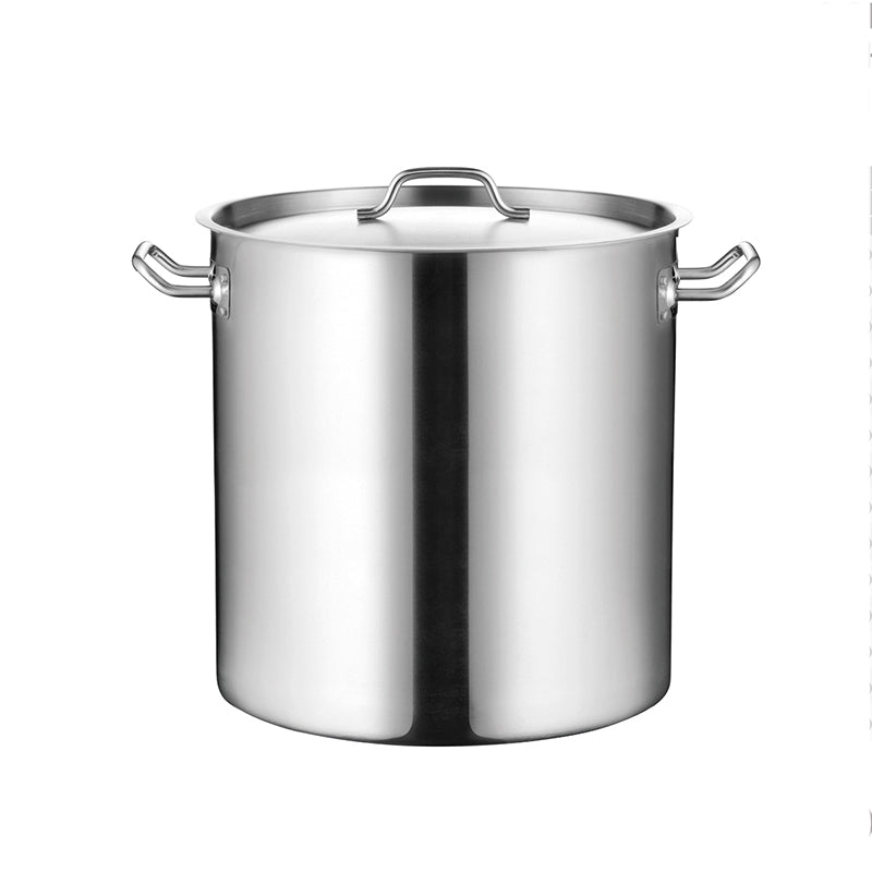 KitchenKnock Stock Pot - 03 - IH - S/S - 21.2L 003302 - Hospitality Connect