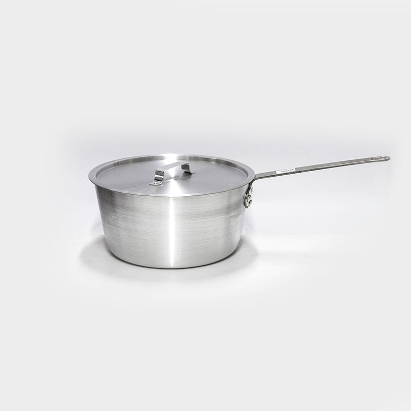 KitchenKnock Sauce Pot - Aluminium With Cover - 3.14L 003391 - Hospitality Connect