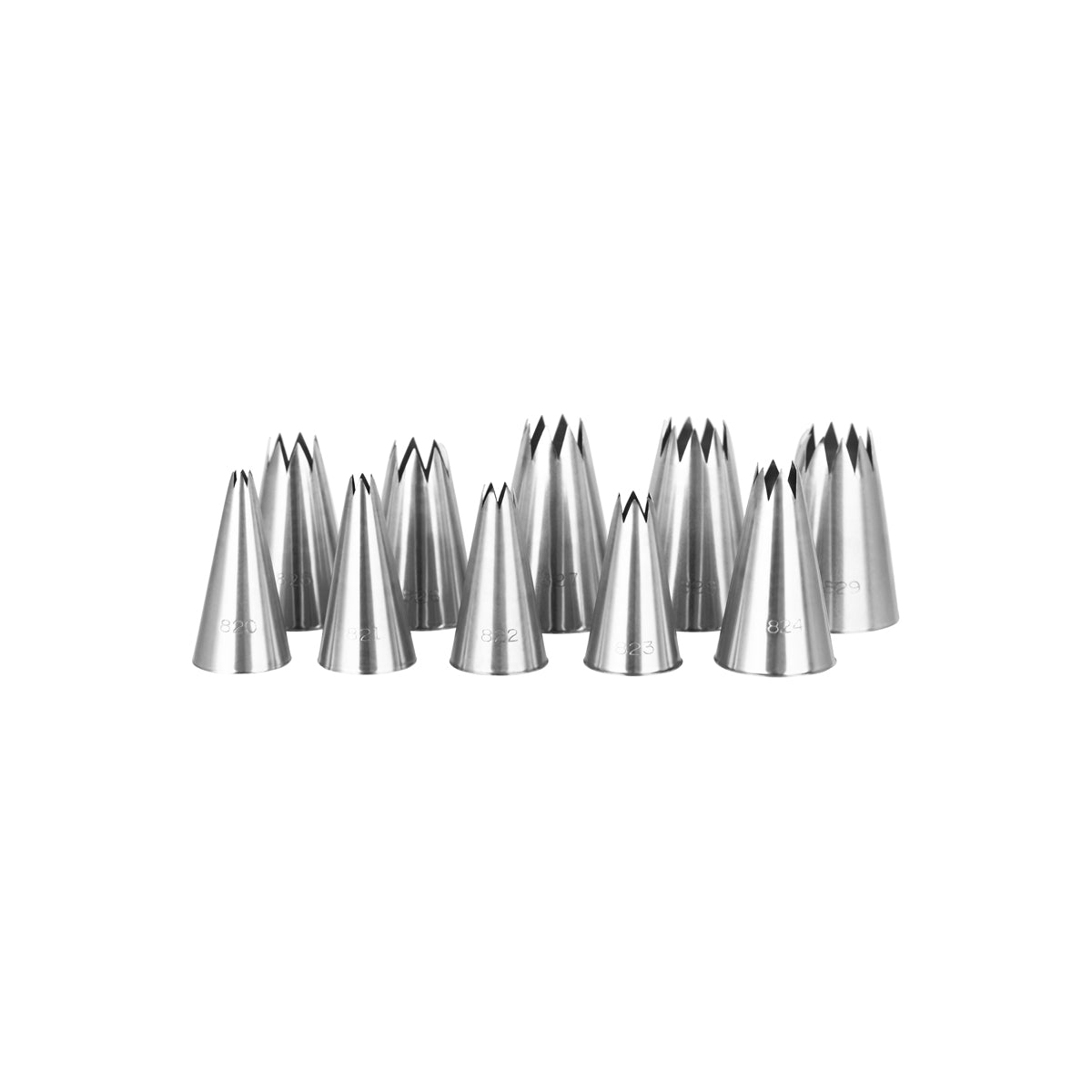 TUBES-S/S 10pc STAR No 0-9 - Hospitality Connect