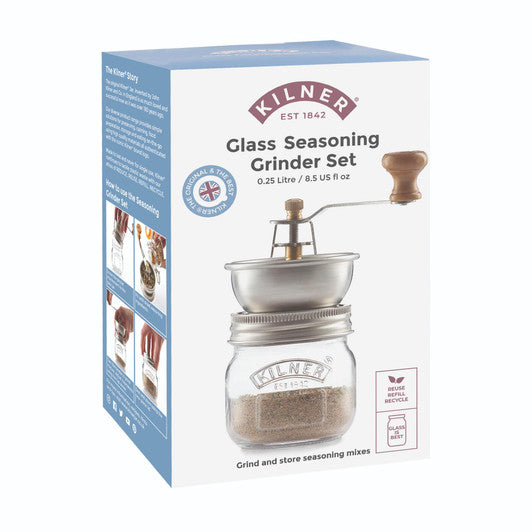 Kilner Seasoning Grinder, 250ml - Hospitality Connect