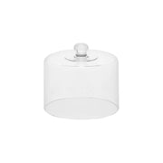 CHEF INOX STRAIGHT SIDE CLOCHE  POLYCARB 208x182mm CLEAR - Hospitality Connect