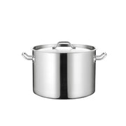 KitchenKnock Stock Pot - 03 - IH - S/S 304 - 58.8L 070838 - Hospitality Connect