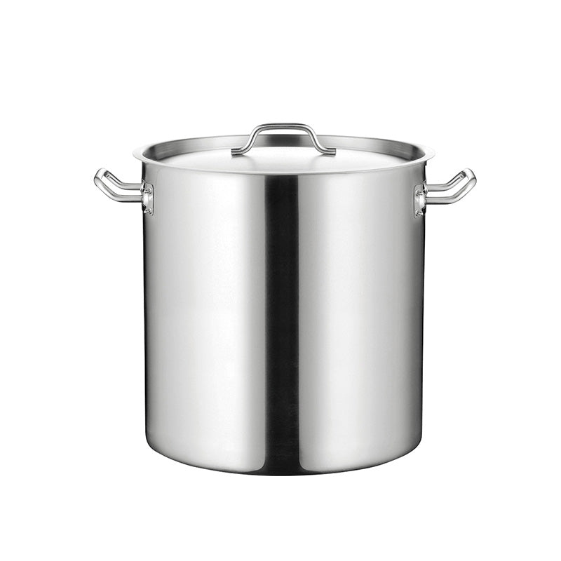 KitchenKnock Stock Pot - 03 - IH - S/S 304 - 6.28L 072646 - Hospitality Connect