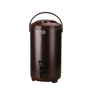 KitchenKnock Drink Dispenser - S/S - Brown - 12L - 240×470mm 078241 - Hospitality Connect