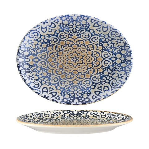 BONNA ALHAMBRA OVAL COUPE PLATTER 360x280mm (ALHMOV36OV) Box of 6 - Hospitality Connect