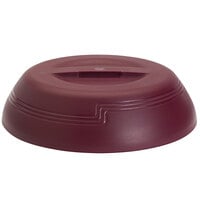 CAMBRO Insulated Low Profile Dome Cranberry Box of 6 - Hospitality Connect