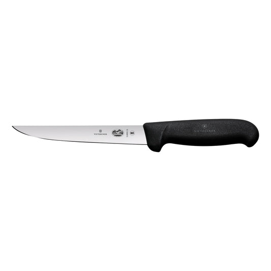 Victorinox Boning Knife, Straight Wide 15cm - Black - Hospitality Connect