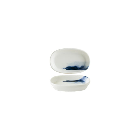 BONNA BLUE WAVE HYGGE OVAL DISH 100x22mm (BLWHYG10OV) Box of 6 - Hospitality Connect