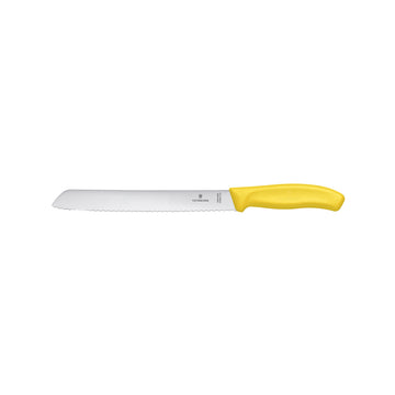 Victorinox Bread Knife, Wavy Edge 21cm - Yellow - Hospitality Connect