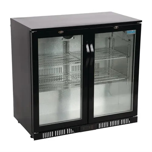 Polar G-Series Under Counter Back Bar Cooler with Hinged Doors 198Ltr GL012-A - Hospitality Connect