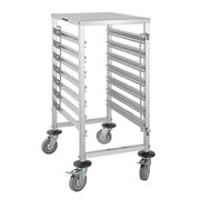 Vogue Gastronorm Racking Trolley 7 Level GG498 - Hospitality Connect