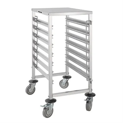 Vogue Gastronorm Racking Trolley 7 Level GG498 - Hospitality Connect