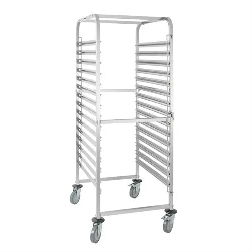 Vogue Gastronorm Racking Trolley 15 Level GG499 - Hospitality Connect