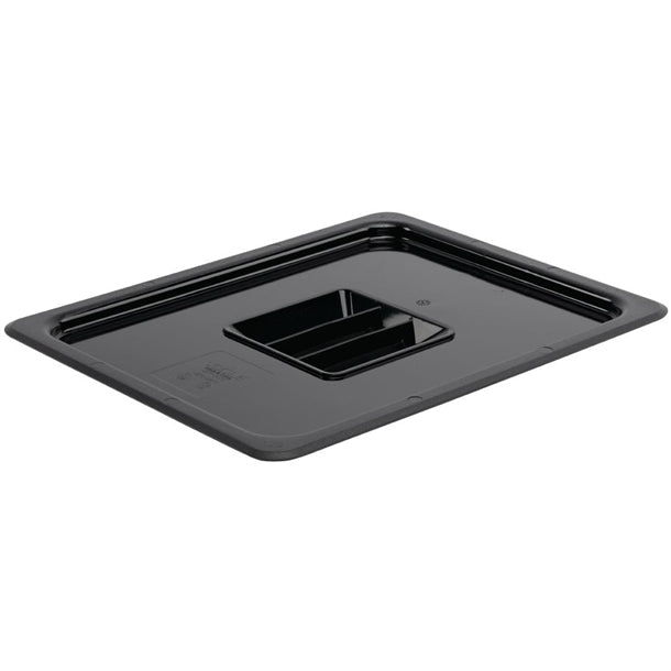 Vogue Black Polycarbonate Lid - GN 1/2 - Hospitality Connect