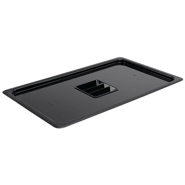 Vogue Black Polycarbonate Lid - GN 1/1 - Hospitality Connect