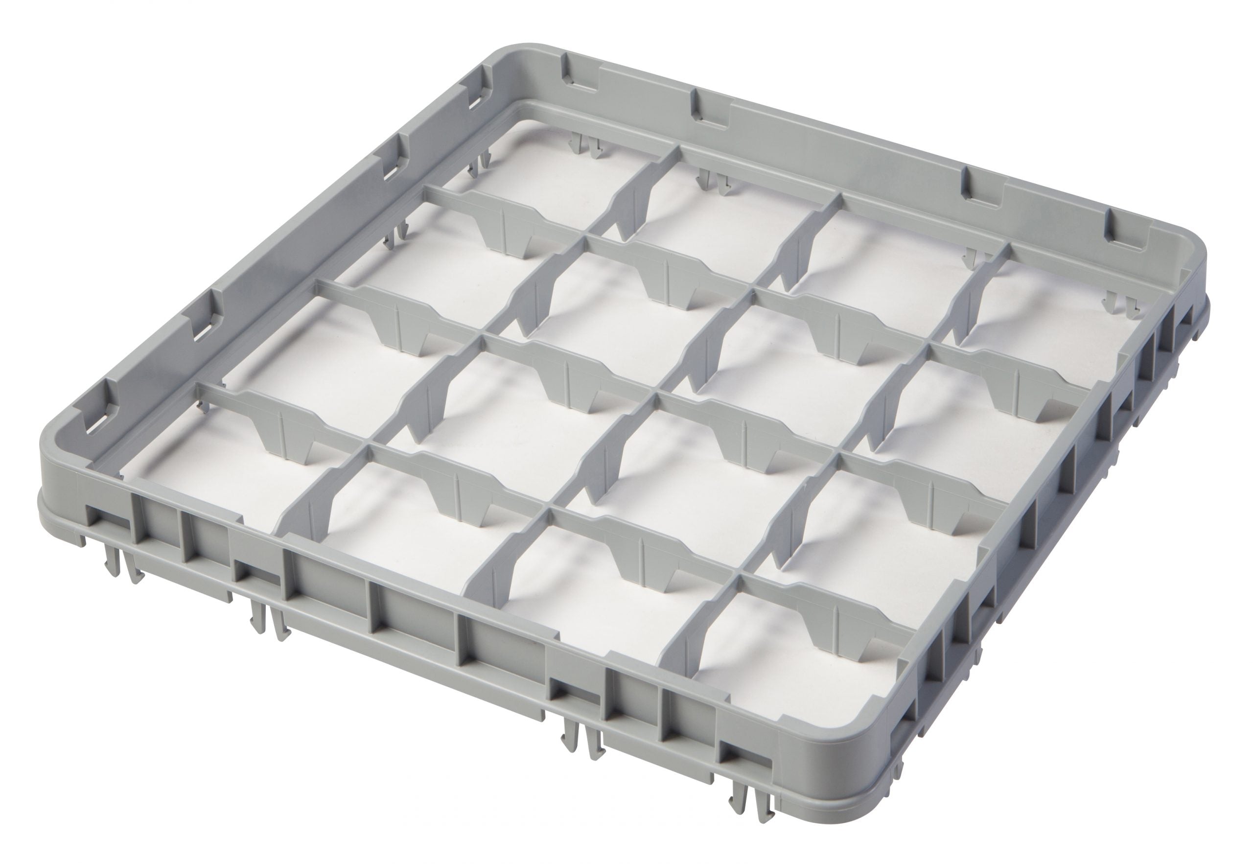 CAMBRO 16 Compartment Half Drop Extender - Soft Grey 16E2151 - Hospitality Connect