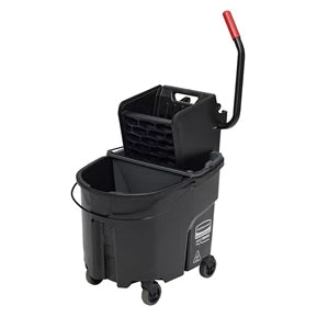 Rubbermaid Executive WaveBrake 33L (35 Qt) Side Press Wringer & Mop Bucket - Hospitality Connect
