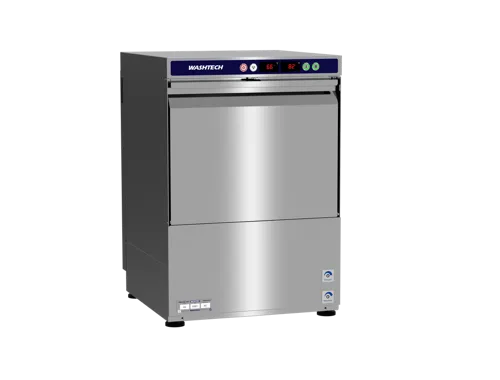 WashtechEconomy Undercounter Dishwasher - 500mm Rack  XU. - Hospitality Connect