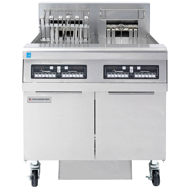 Frymaster 2 Pot RE 14kw with Computer w Front Oil Disposal FPRE214C-FD - Hospitality Connect