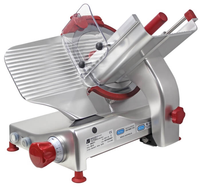 Brice 250mm Manual Slicers – Heavy Duty (Gravity Feed) 250IX. - Hospitality Connect