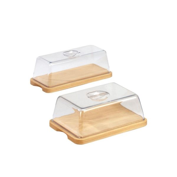 Bisetti Cheese Holder Beech Wood 31x19.5x12 - Hospitality Connect