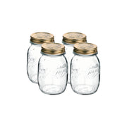 QUATTRO STAGIONI JAR w/LIDS 90mm 0.5lt 4PC SET (349750CBA021 - Hospitality Connect
