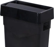 Carlisle TrimLine™ Rectangle Swing Top Waste Container Lid; 34202403. - Hospitality Connect