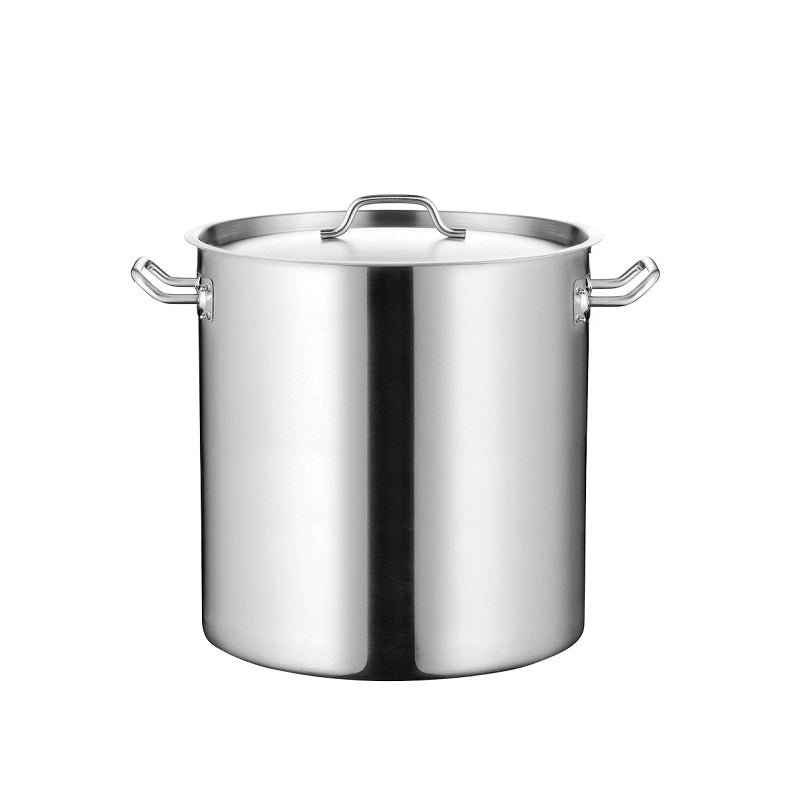 KitchenKnock Stock Pot - 03 - IH - S/S - 130.6L 400758 - Hospitality Connect