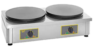 Roller Grill Crepe Machine Double 300mm Plate CDE 350 - Hospitality Connect