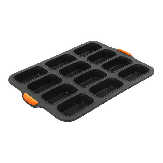 Bakemaster Silicone 12 Cup Mini Loaf Pan - Hospitality Connect