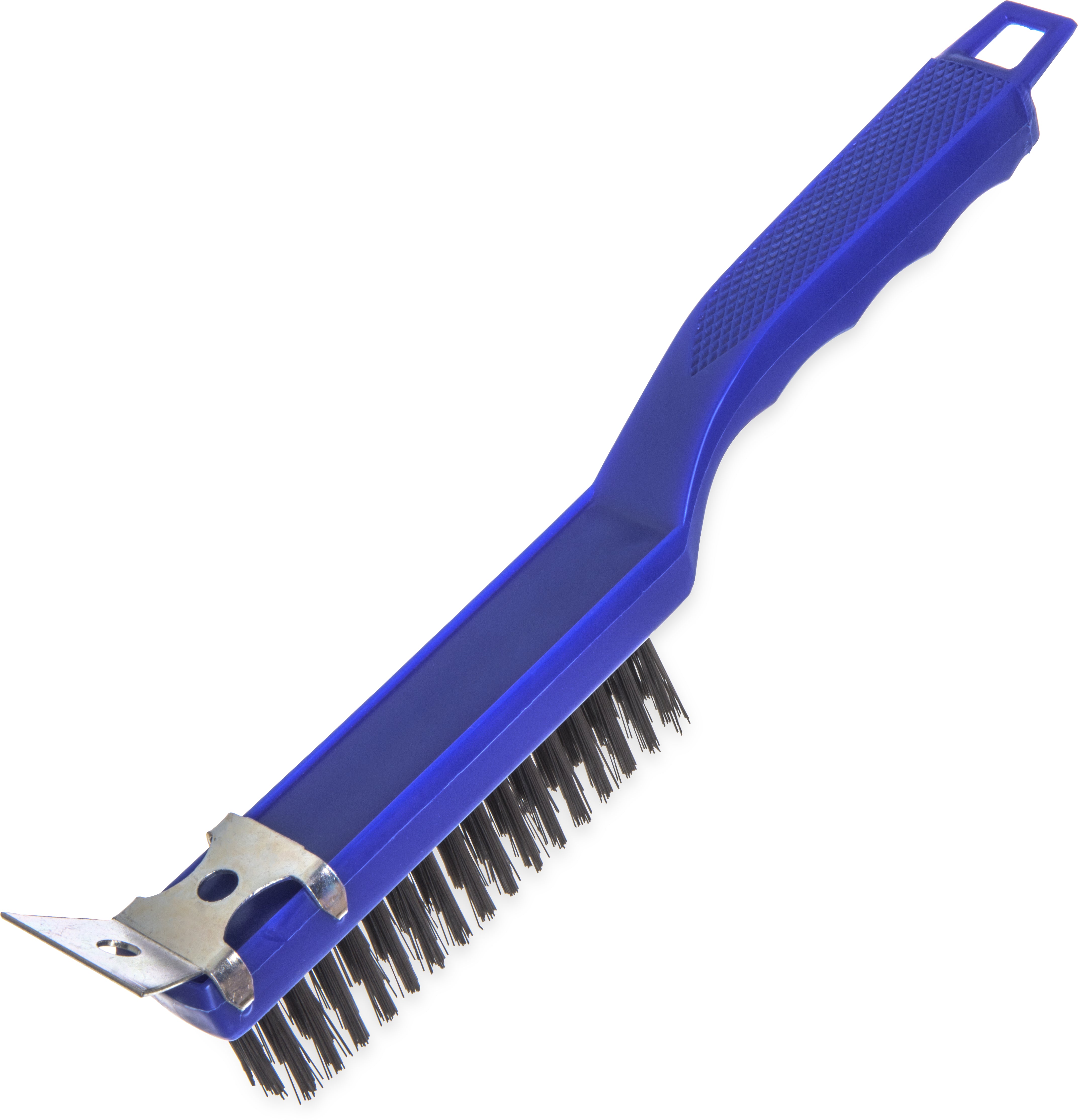4067100 Carlisle SPARTA® Scratch Brush and Scraper with carbon steel bristles 32mm bristle length & 140mm brush size - Pack of 12 - Pack Price - Hospitality Connect