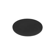 CHEF INOX ROUND CUTTING BOARD PE 350x13mm BLACK - Hospitality Connect