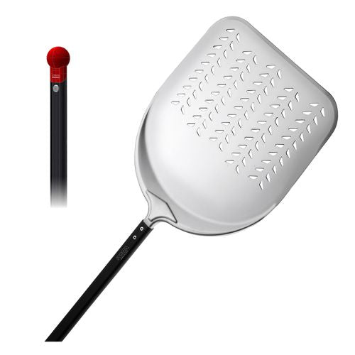 Piazza Pizza Peel 50cm - 175cm Rectangular Perforated Aluminium - Hospitality Connect