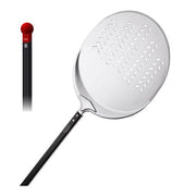 Piazza Pizza Peel 40cm - 194cm Round Perforated Aluminium - Hospitality Connect