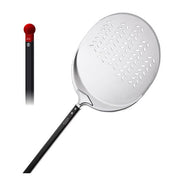 Piazza Pizza Peel 45cm - 200cm Round Perforated Aluminium - Hospitality Connect