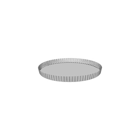 TART MOULD-ROUND FLUTED 95x18mm FIXED BASE - Hospitality Connect