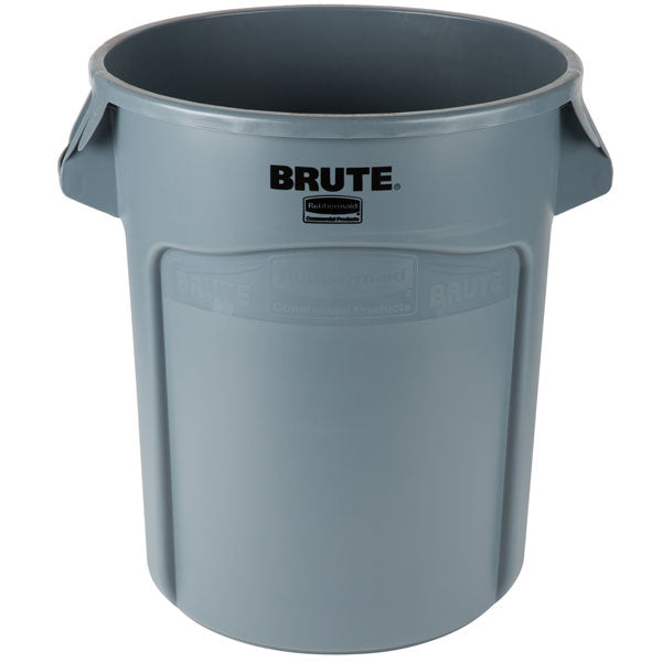 Rubbermaid FG2620 Round Brute Bin Gray 166l - Hospitality Connect