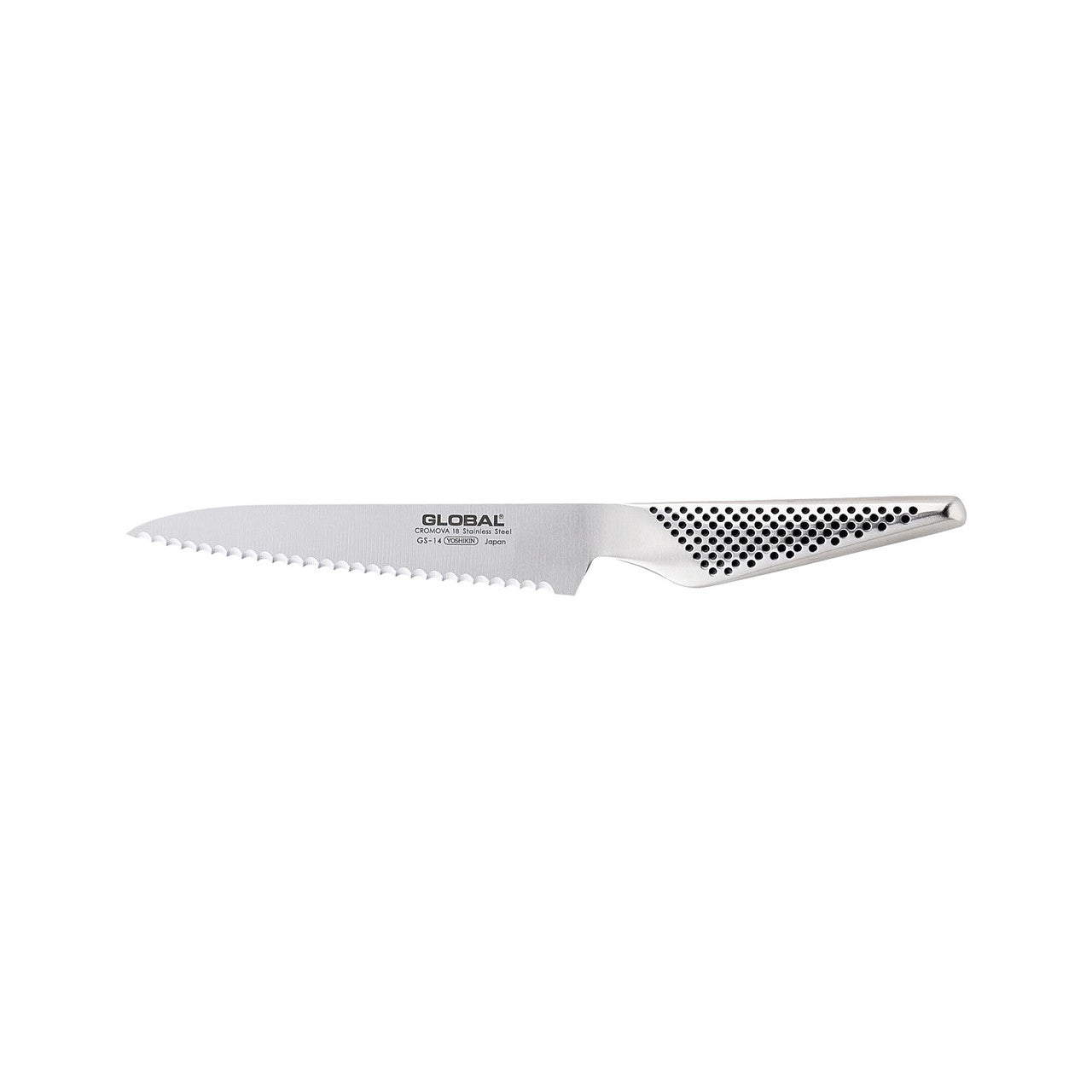 Global Utility Knife - Serrated Blade, 15cm - Hospitality Connect