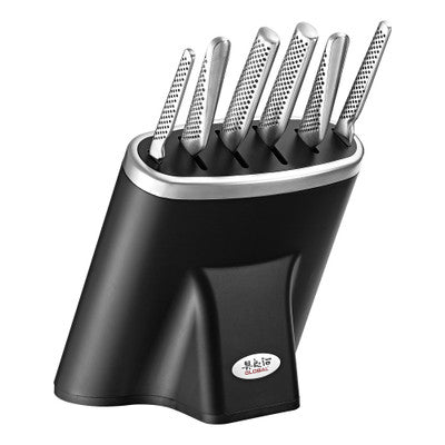 Global  Zeitaku 7 Piece Knife Block Set - Hospitality Connect